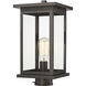 Bowton 1 Light 8.50 inch Post Light & Accessory